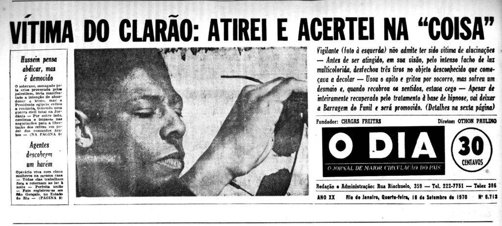 The UFO Encounter Of Almiro Martins Who Was Blinded And Paralyzed By A UFO 3 vigilante barragem do funil