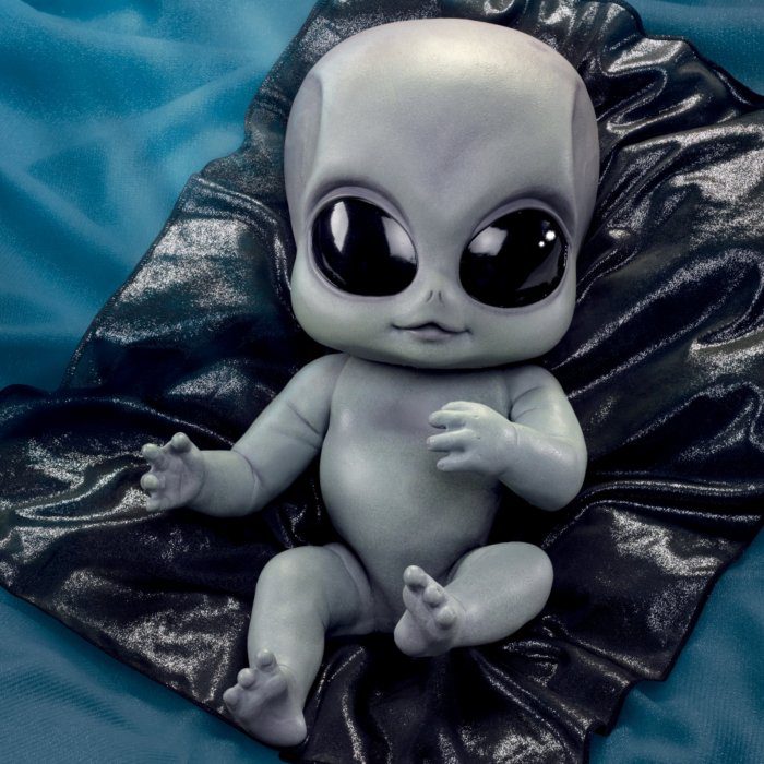 Illustration Of Alien Baby