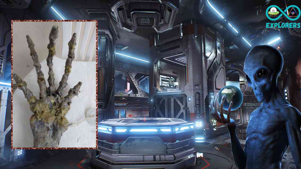 Alien Hand With Strange Anatomy Found On A Brazilian Beach