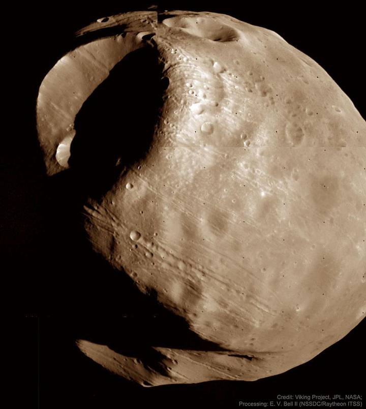 Probe Detects Possible Underground Structure On Mars' Moon Phobos 1 fobos viking