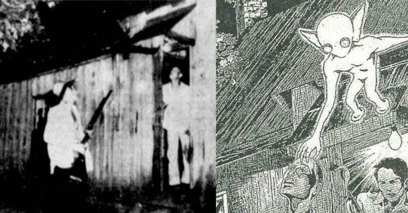 The Kelly-Hopkinsville Encounter 1955: Well-Documented Attack By Goblin Like Aliens