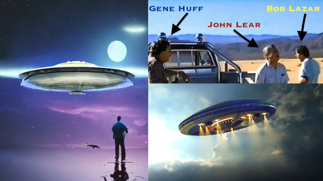 Footage Of Bob Lazar and John Lear Area 51 Alien Craft – The Truth Behind the Footage