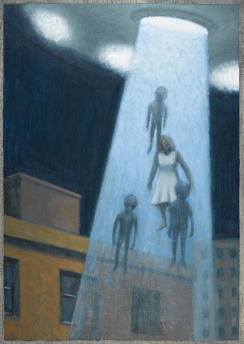 Alien Abduction Of Linda Napolitano- Victim Of Alien Implant, Multiple Witnesses 3 Illustration of alien abduction of Linda Napolitano
