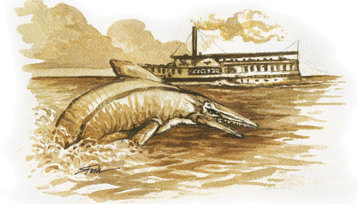 The Lake Seneca Monster - Creature Killed In New Yew York At The End Of 19th Century 2 The Lake Seneca Monster - Creature Killed In New Yew York At The End Of 19th Century