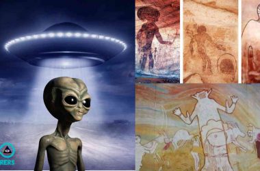 Tassili Rock Paintings Pictures Of Aliens Engraved On 17000 Year Old Caves In The Sahara