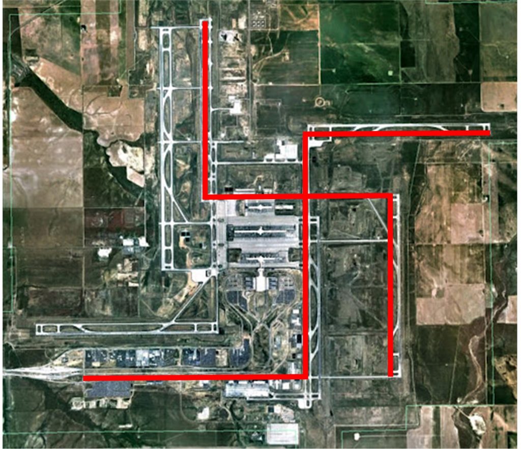 Unveiling Dark Secrets Of Denver International Airport: From Alien Bunkers To Illuminati HQ And Much More 2 Denver International Airport's Runway Resembles A Swastika