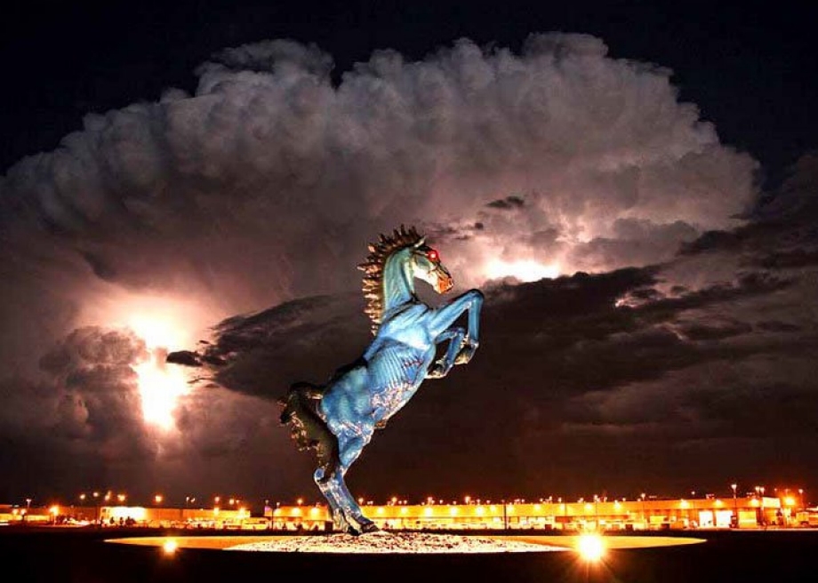 Unveiling Dark Secrets Of Denver International Airport: From Alien Bunkers To Illuminati HQ And Much More 3 Blue Mustang At The Denver International Airport