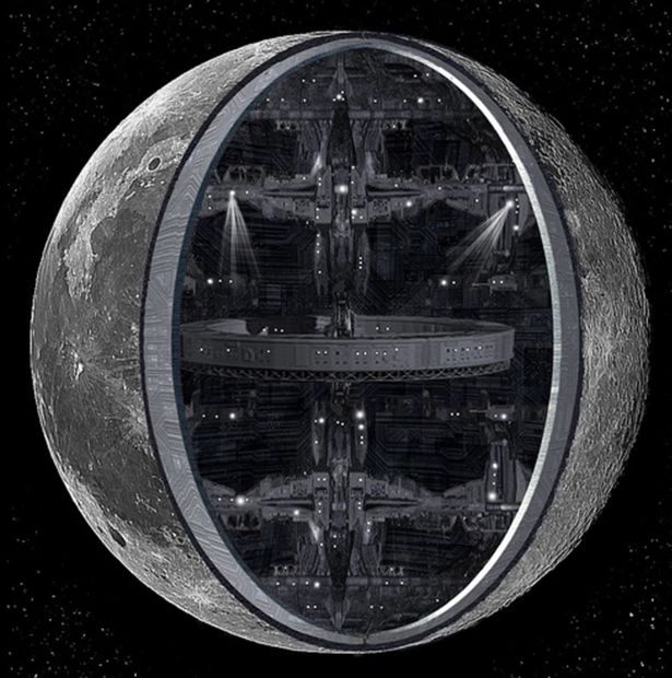 Moon is an artificial structure ( Zulu )