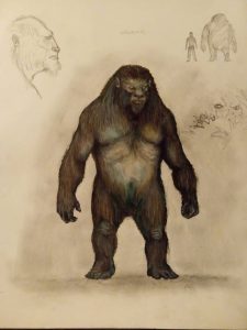 The Ukumar: Argentine Farmer's Mysterious Encounter With A Yeti-like Creature 3 Ukumar Depiction
