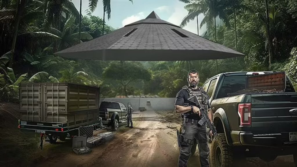 Michael Herrera: Ex-Marine Says He Saw UFO Loaded With Weapons 2 Michael Herrera stated that troops were loading huge weapon cases on the UFO