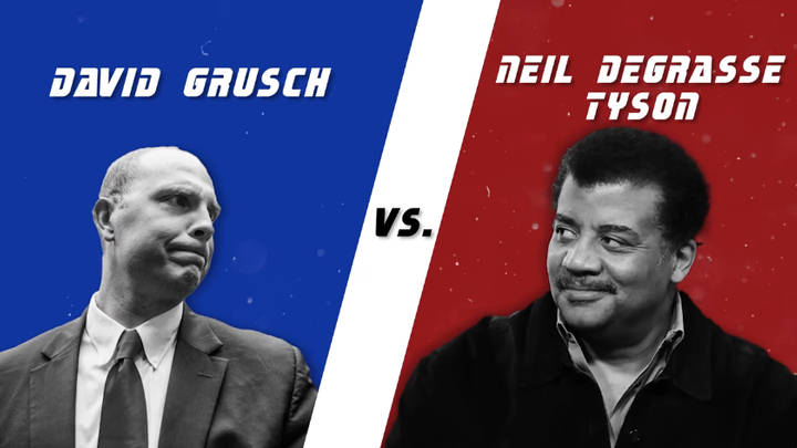 Neil de Grasse Tyson Refuses to Debate David Grusch After Being Challenged