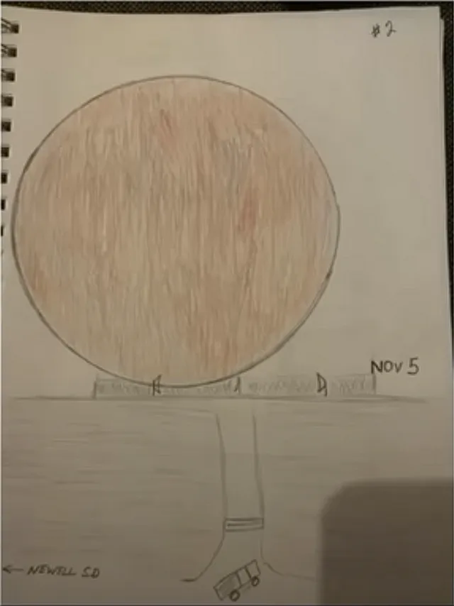 Illustration Of UFO by Mario Woods