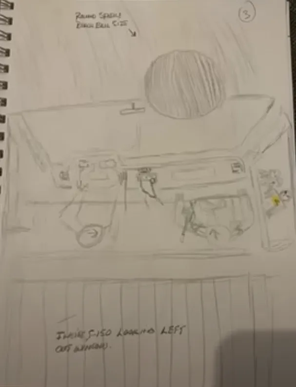 Illustration Of UFO by Mario Woods