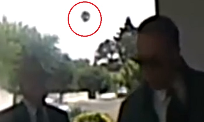 Men in Black and UFO Caught on Camera: Real or Hoax? 2 Men in Black and UFO Caught on Camera: Real or Hoax?