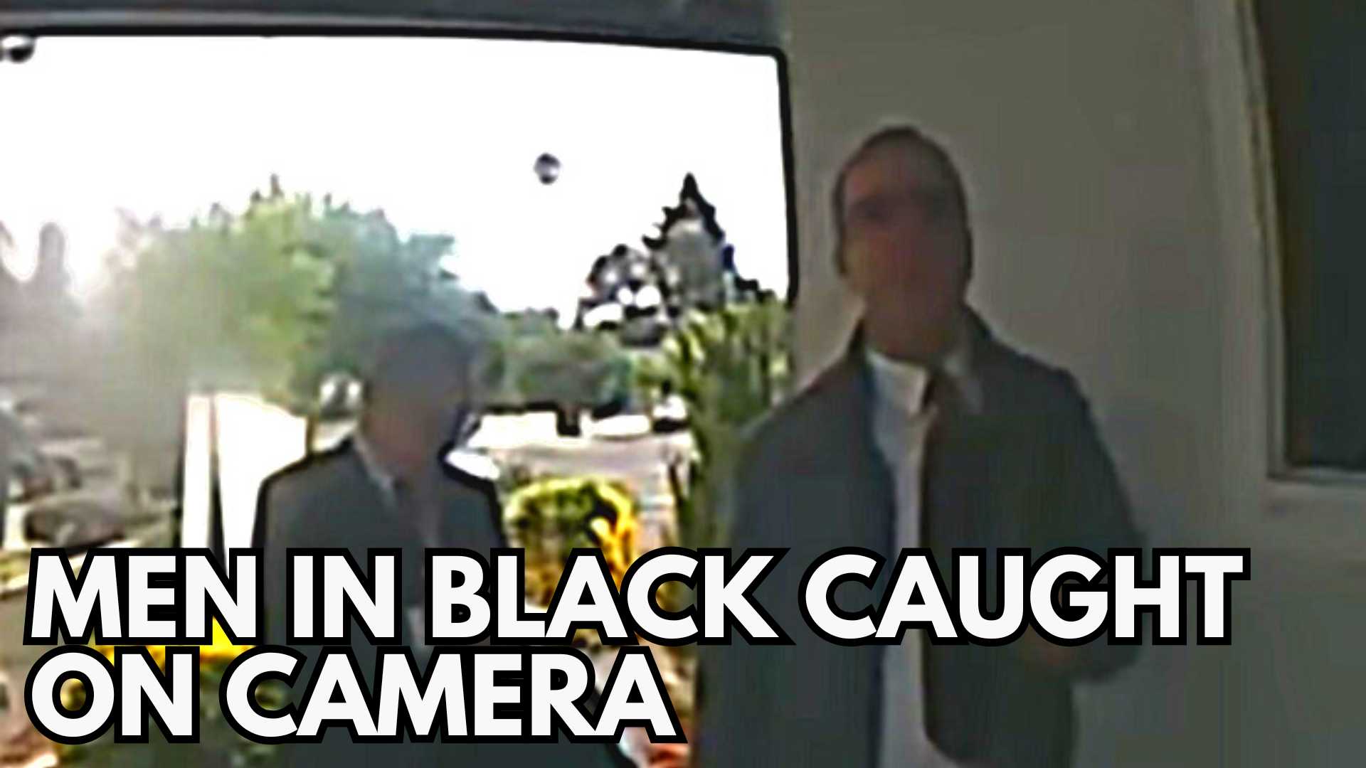 Men in Black and UFO Caught on Camera: Real or Hoax?