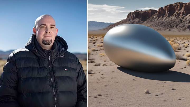 Metallic Egg-Shaped UFO Was stored at Area 51, Says Military Contractor