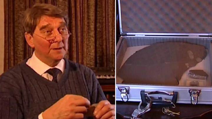 Metal found at the Welsh UFO Crash