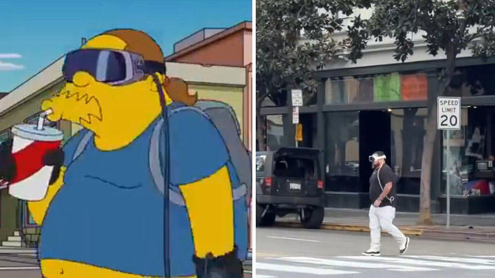 Did The Simpson Predict Apple Vision Pro?