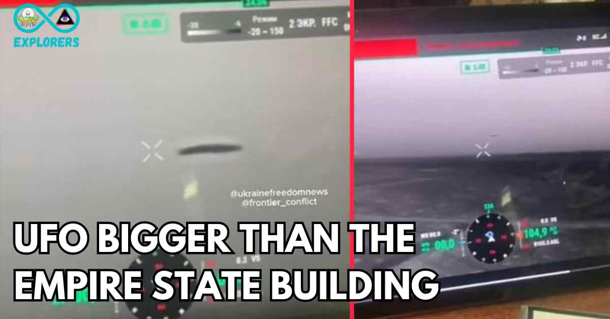 Ukrainian Soldier Recorded a Huge UFO in Donetsk