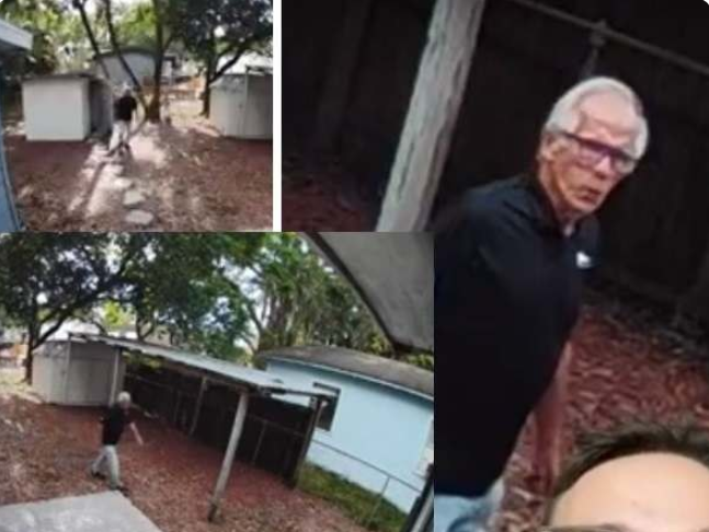 A Florida Resident Caught A Time Traveler on Camera - Real or Hoax?