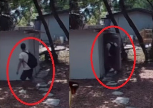 A Florida Resident Caught A Time Traveler on Camera - Real or Hoax?