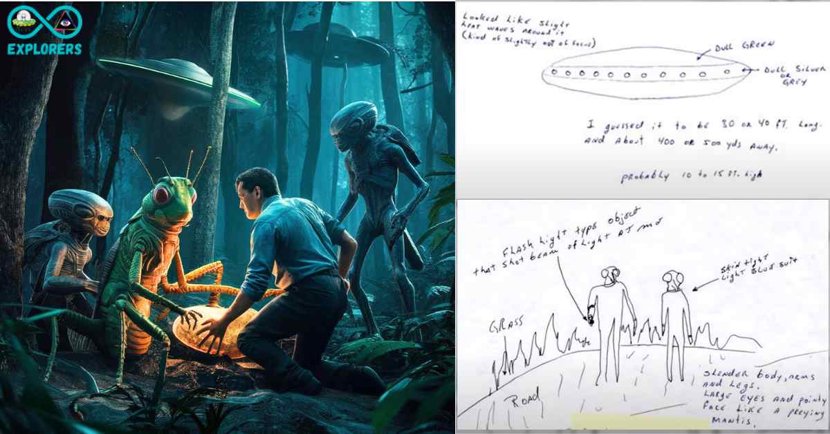 1987 Grasshopper Alien Encounter in Canadian Yukon Forest – Detailed Account