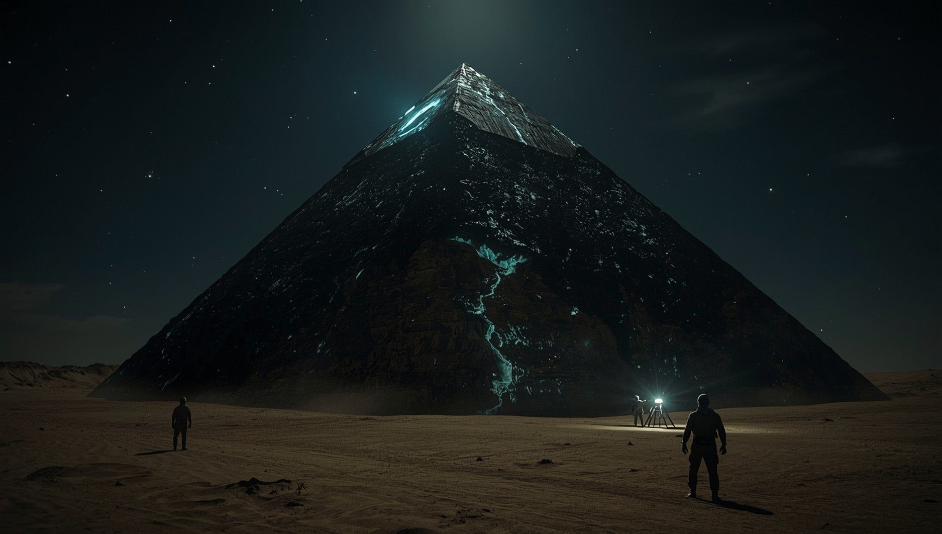 Ancient ‘Black Pyramid’ Discovered Buried Beneath the Egyptian Desert — Archaeologists Find Technology That Shouldn’t Exist