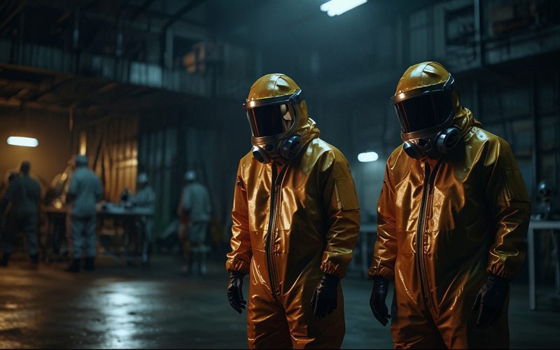 Pentagon Whistleblower Testifies Under Oath: 'I Personally Handled Non-Human Materials' — Senate Demands Full Disclosure 8 Scientists in hazmat suits examining non-human craft fragment inside classified government facility — Pentagon UAP whistleblower 2026