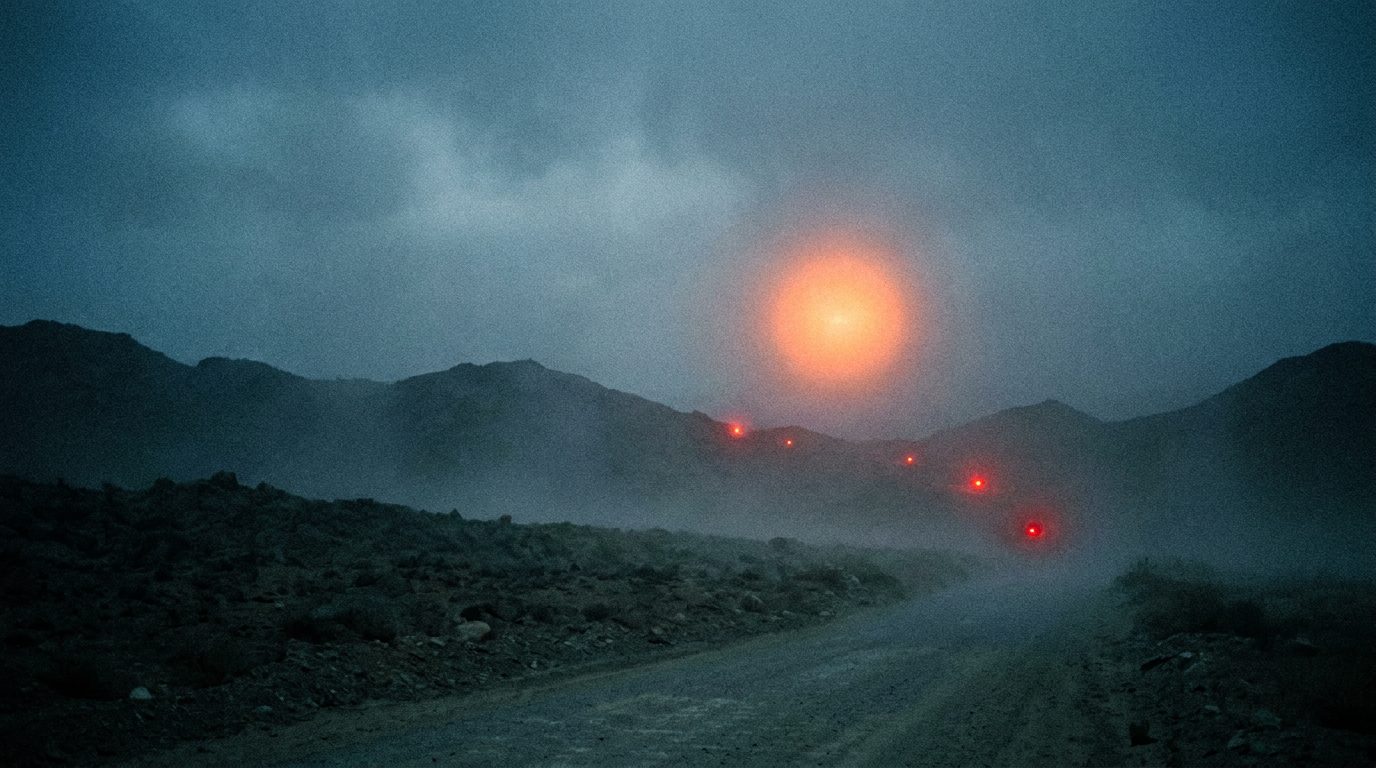 From a Flying Humanoid to a Mother Orb: The Strangest Cases in the Pentagon's UFO Files. 2 A single orb of light splitting into several smaller lights over a dark landscape